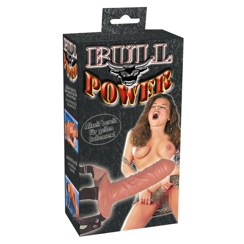 You2Toys Ruwe Holle Voorbind Dildo ‘Bull Power’ Verstelbaar