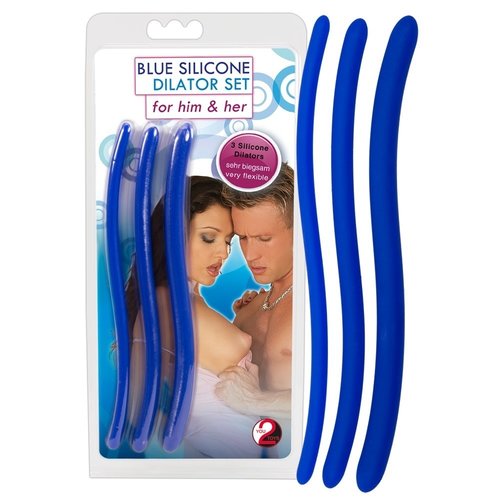 You2Toys Siliconen Dilator Set met Licht Gebogen Ontwerp