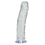 Crystal Basic Doorzichtige Dildo met Dikke Eikel