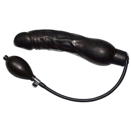 You2Toys Opblaasbare Latex Dildo met Handpomp Geaderd