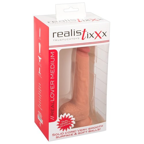 Realistixxx Zeer Natuurlijke Zuignap Dildo met Mooie Afwerking