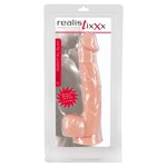 Realistixxx Extra Lange Zuignap Dildo met Balzak en Dikke Aders