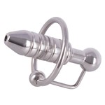 You2Toys Stalen Torpedo Penis Plug Dilator met Eikelring