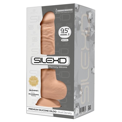 Silexd Zuignap Dildo met Zacht en Stevig met Recht Ontwerp