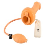 You2Toys Penis Sleeve Masturbator met Handpomp Vibrerend