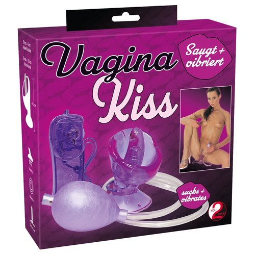 You2Toys Vagina Kiss Vaginale Pomp met Vibrerende Tong