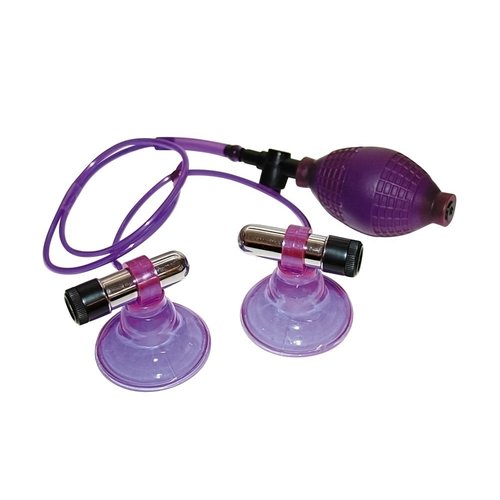 You2Toys Ultra Violet Unisex Tepel Zuigers met Vibratie