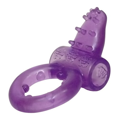 You2Toys Flexibele Vibrerende Jelly Cockring met Stimulerende Noppen