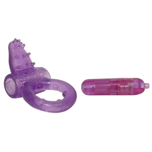 You2Toys Flexibele Vibrerende Jelly Cockring met Stimulerende Noppen