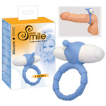 Sweet Smile Siliconen Cock Ring met Vibro Bullet Dubbele Stimulatie