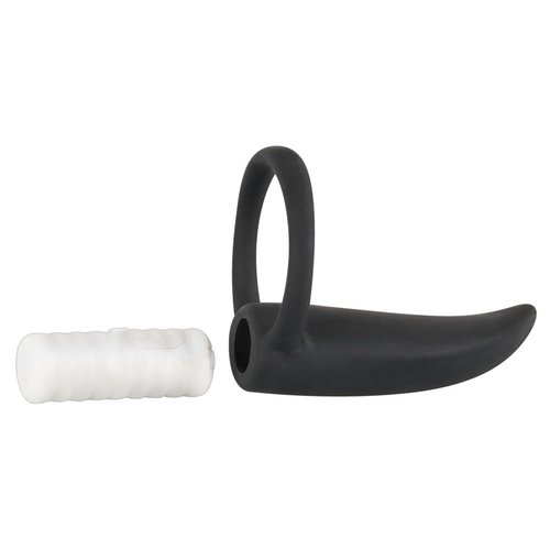 Black Velvets Siliconen Vinger Vibrator met Losse Vibro Bullet