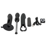 Black Velvets Vibrator Kit met Stimulerende Opzetstukken