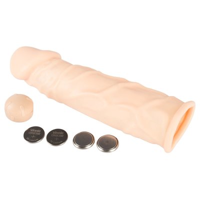 Vibrerende Penis Sleeve met Natuurlijke Look en Feel