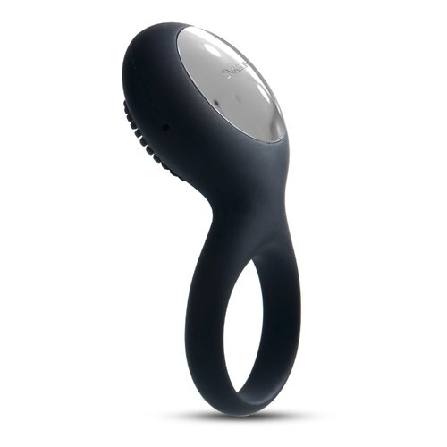 Svakom Trendy Penis Ring met Vibratie en Clitoris Massager