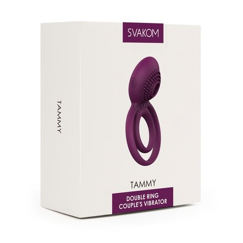 Svakom Tammy Siliconen Koppel Vibrator Cockring