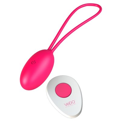 Peach Siliconen Vibratie Ei met Draadloos