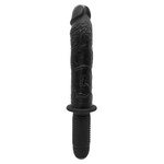 NMC NMC – Krachtige Vibrator met Aders en Stevie Grip voor Dekhengst Gevoel 22 cm – Zwart