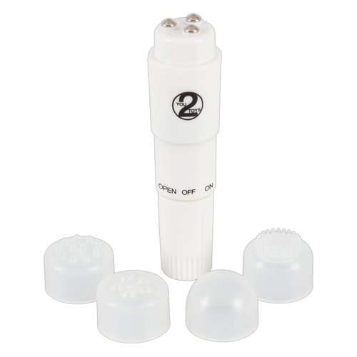 Seven Creations Compact Pro Basic Mini Massager met Opzetstukken