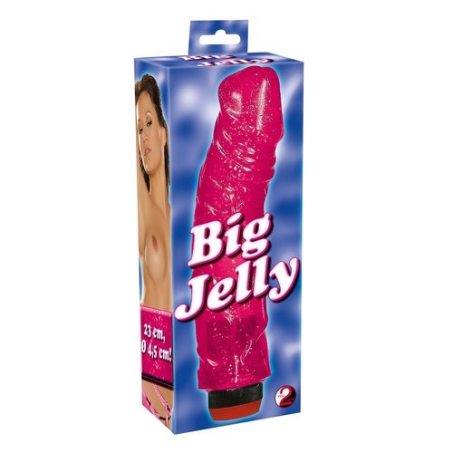 You2Toys Big Jelly Kunst Penis Vibrator Licht Flexibel