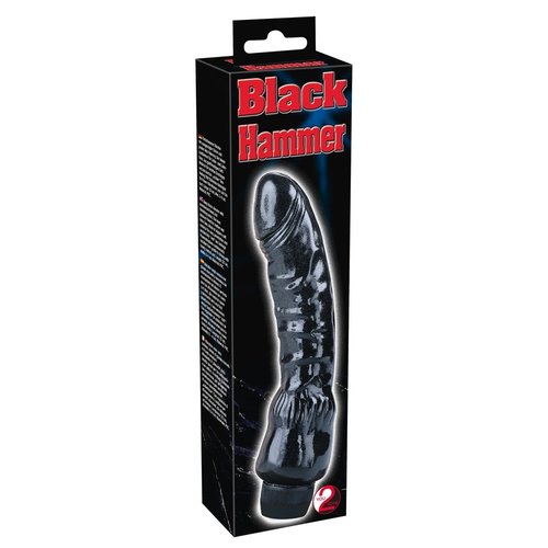 You2Toys Black Hammer Latex Realistische Vibrator