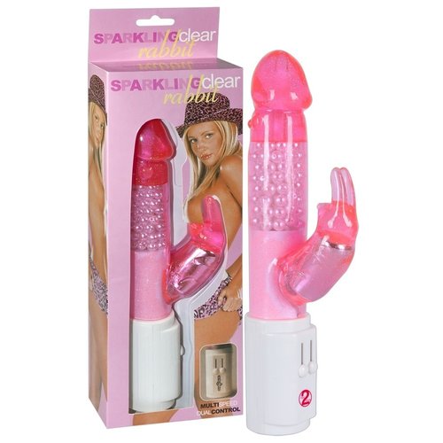 Seven Creations Horny Rabbit Parel Vibrator met Stimulerende Kralen