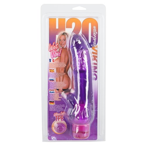 Seven Creations Watervaste Jelly Vibrator met Clitorale Stimulatie