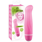 Sweet Smile ‘Trick’ Vibrator met Schuine Kop en Gestructureerde Schacht voor Elke Handtas – Roze