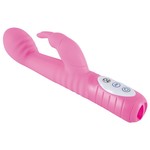 Total Climax Bunny Vibrator met G-spot Punt met Ergonomische Afwerking Flexibel 25 cm – Roze You2Toys Total Climax Bunny Vibrator met G-spot Punt met Ergonomische Afwerking Flexibel 25 cm – Roze