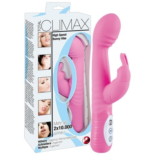 You2Toys Total Climax Bunny Vibrator met G-spot Punt met Ergonomische Afwerking Flexibel 25 cm – Roze