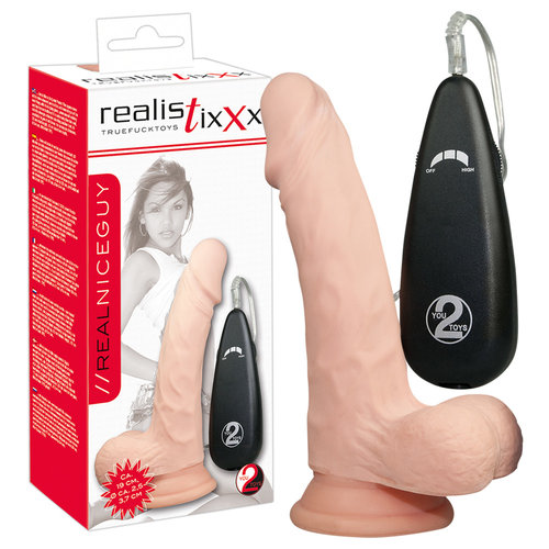 Realistixxx Nice Guy Natuurlijke Vibrator met Zuignap