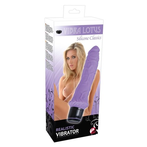 You2Toys Natuurlijk Gevormde Vibrator Dik Geaderd