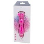 Vibe Therapy Stijlvol Mini Vibrator met Konijnen Oortjes en Huidvriendelijk Siliconen 14 cm – Roze