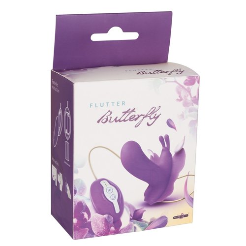 Seven Creations Flutter Butterfly Vlinder Vibrator met Penis Vorm