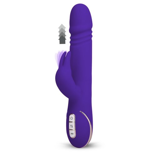 Vibe Couture Oplaadbare Rabbit Skater Stoot Vibrator