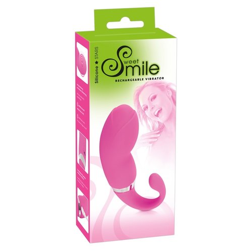 Sweet Smile Vibrator met Retourhaak en Tulp Ontwerp