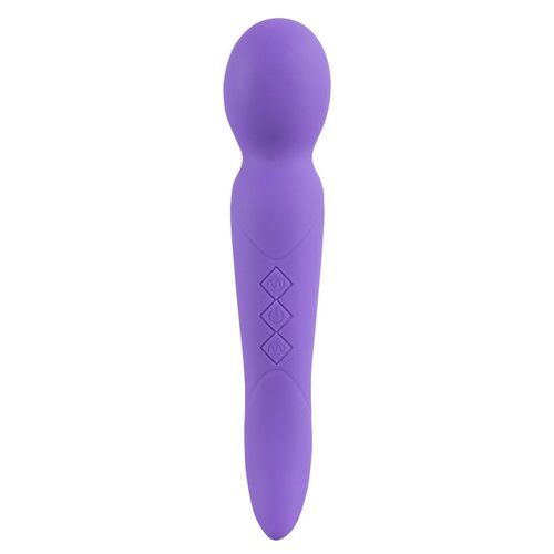 Sweet Smile Oplaadbare Wand Vibrator met Dubbele Uiteinden