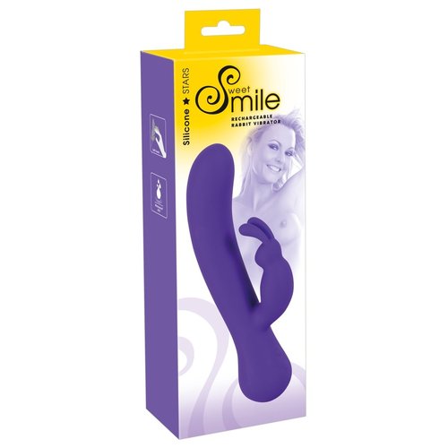 Sweet Smile Soepele Rabbit Vibrator voor Goede Stimulatie