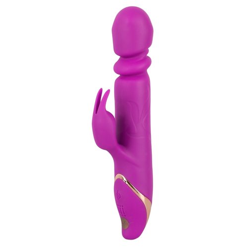 JÃƒÅ“LIE Stevige Rabbit Vibrator met Dikke Groeven