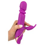 JÃƒÅ“LIE Stevige Rabbit Vibrator met Dikke Groeven