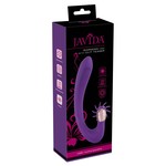 JAVIDA Verwarmde Rabbit Vibrator met Tongwiel