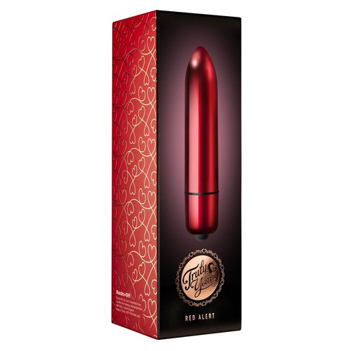 Rocks-Off Red Alert Mini Bullet Vibrator met Spitse Punt