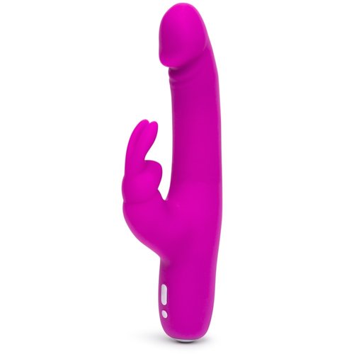 happyrabbit Realistic Slim Rabbit Vibrator met Eikel