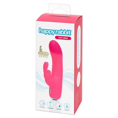 happyrabbit Mini Rabbit Vibrator met 12 Standen