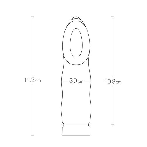 VeDO Siliconen Mini Vibrator met Sensuele Massage Kop