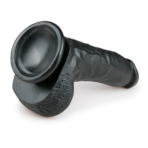 Easytoys Realistische Dildo Krachtige Zuignap en Licht Gebogen