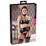 Cottelli Collection Lingerie Indrukwekkende Jarretel Wetlook Lingerie Set