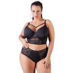 Cottelli Collection Plus Plus Size Longline Beha met Licht Gevoerde Cups