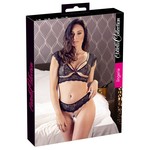 Cottelli Collection Lingerie Open Kanten Lingerie Set met Spannende Parels