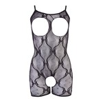 Mandy Mystery Lingerie Romper Catsuit met Open Borsten en Kruis