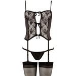 Mandy Mystery Lingerie Verleidelijke Jarretel Set 3 Delig